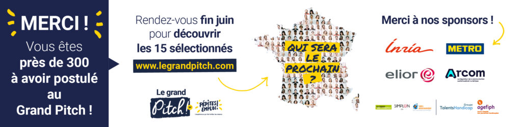 Merci pour vos candidatures